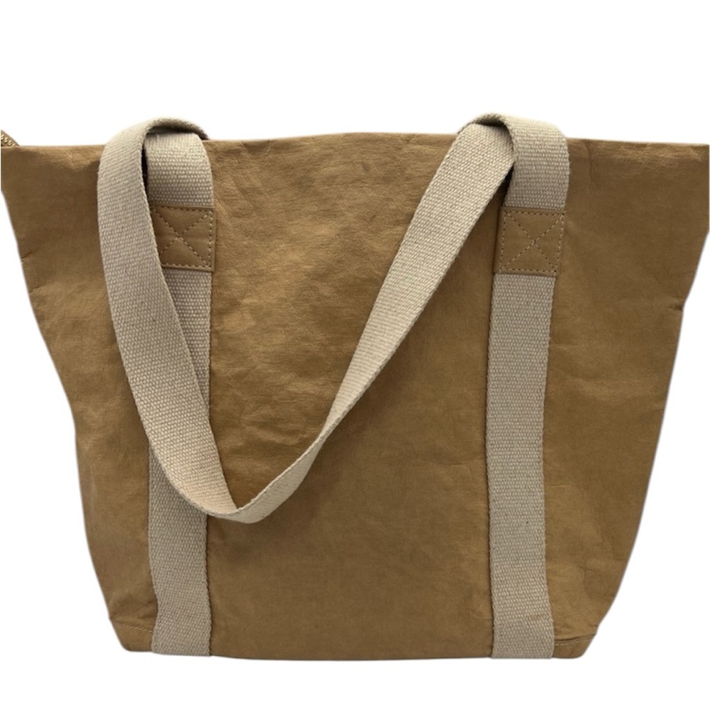 Uashmama Paper Tan Tote Bag